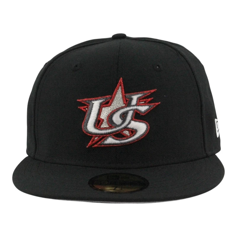Team USA Black 2026 World Baseball Classic WBC Gray UV New Era 59FIFTY Fitted Hat