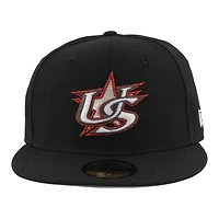 Team USA Black 2026 World Baseball Classic WBC Gray UV New Era 59FIFTY Fitted Hat