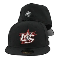 Team USA Black 2026 World Baseball Classic WBC Gray UV New Era 59FIFTY Fitted Hat