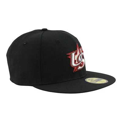 Team USA Black 2026 World Baseball Classic WBC Gray UV New Era 59FIFTY Fitted Hat