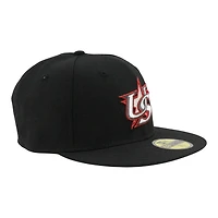 Team USA Black 2026 World Baseball Classic WBC Gray UV New Era 59FIFTY Fitted Hat
