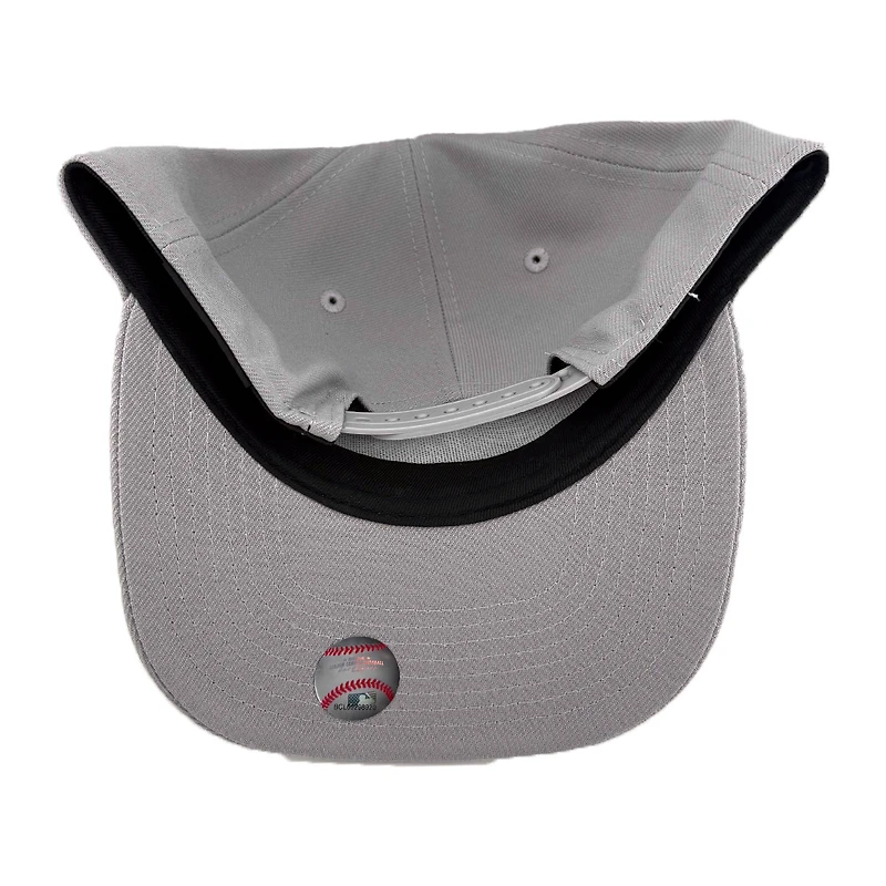 Los Angeles Dodgers Grey Back to Back Champions Patch Grey UV New Era 9FIFTY A-Frame Snapback Hat