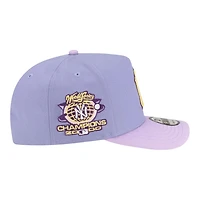 New York Yankees Lavender Two Tone 2000 WS Champions Patch New Era 9FIFTY A-Frame Snapback Hat