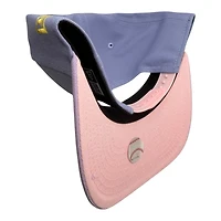 Los Angeles Dodgers Lavender 2024-25 Back to Back Champions Patch New Era 9FIFTY A-Frame Snapback Hat