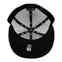 Utah Utes White and Gray Historic with Black UV NCAA New Era 59FIFTY Fitted Hat