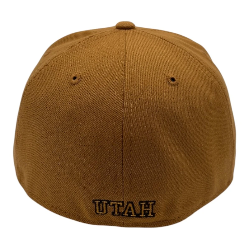 Utah Utes Bronze with Brown UV NCAA New Era 59FIFTY Fitted Hat