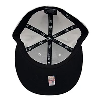 Utah Utes White with Black UV NCAA New Era 59FIFTY Fitted Hat