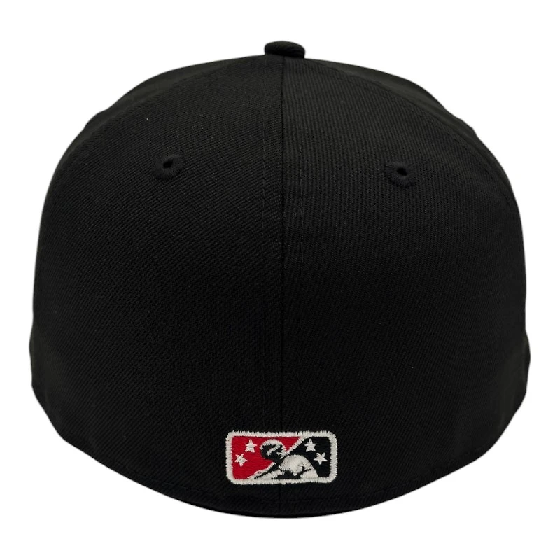 Salt Lake Bees X Utah Utes Black with Patch New Era 59FIFTY Fitted Hat