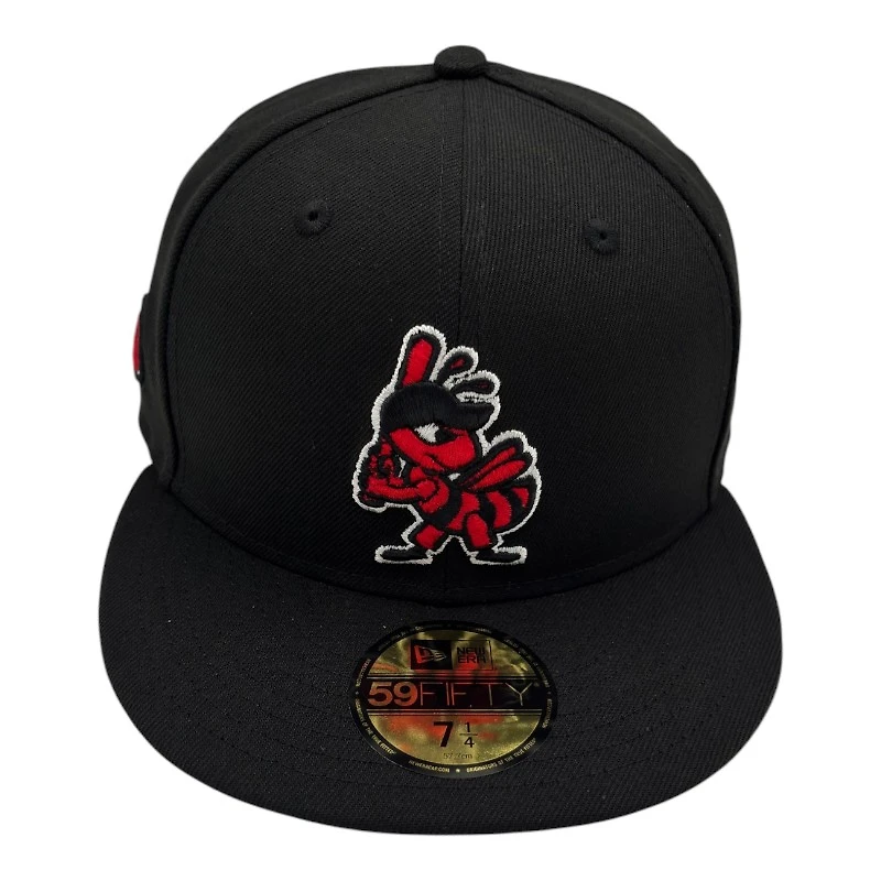 Salt Lake Bees X Utah Utes Black with Patch New Era 59FIFTY Fitted Hat