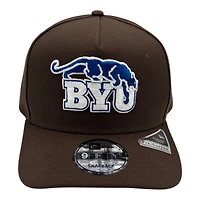 BYU Cougars Brown New Era 9FIFTY A-Frame Snapback Hat