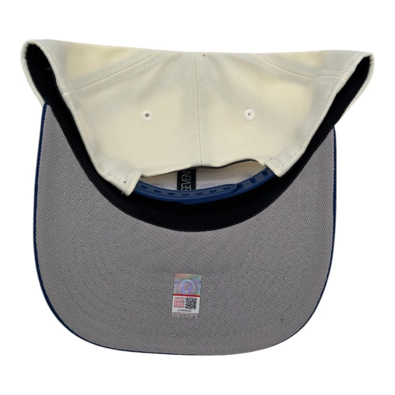 BYU Cougars Chrome and Royal Blue NCAA New Era 9SEVENTY Stretch Snapback Hat