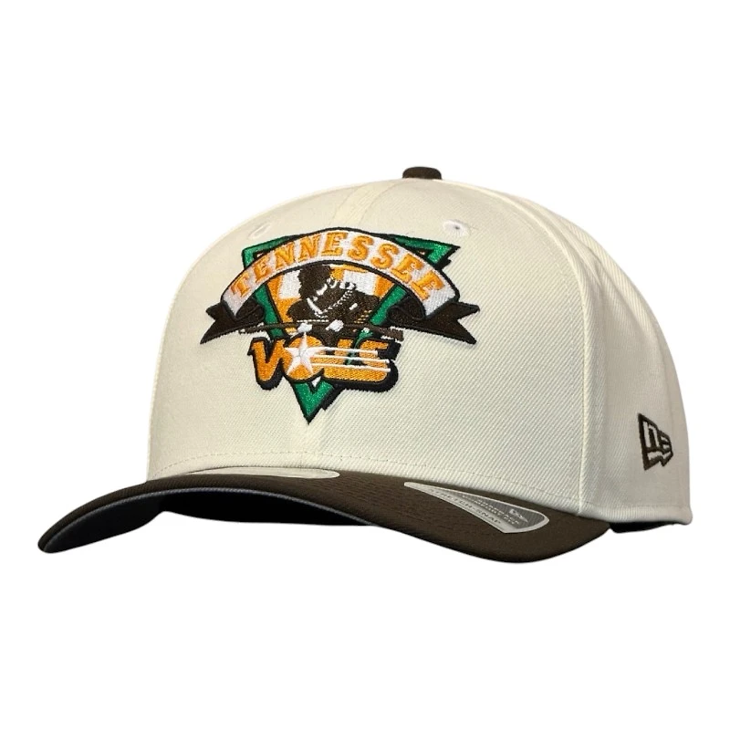 Tennessee Volunteers Chrome and Walnut Rifleman NCAA New Era 9SEVENTY Stretch Snapback Hat