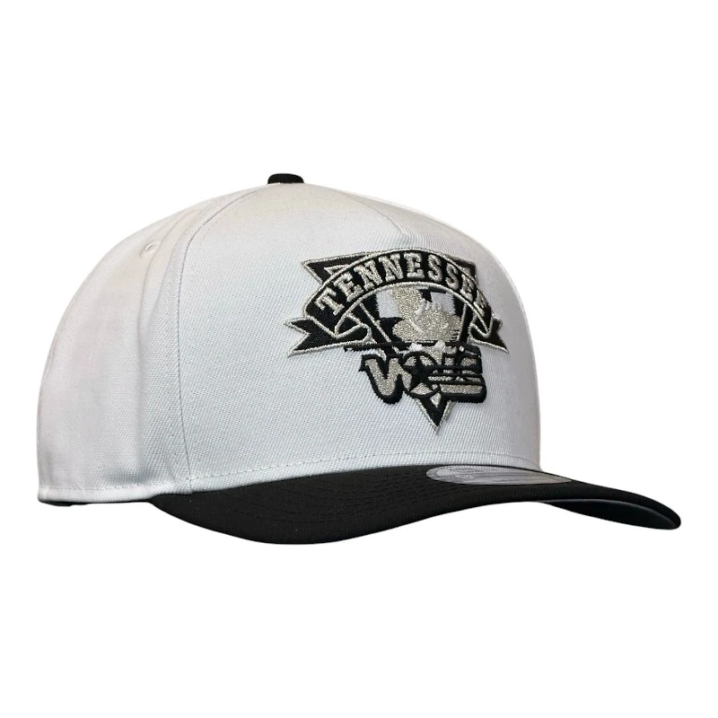 Tennessee Volunteers Optic White and Black Rifleman New Era 9FIFTY A-Frame Snapback Hat