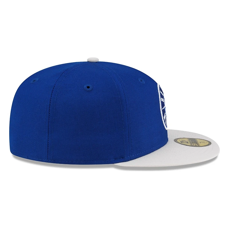 Seattle Mariners Royal Blue and Gray New Era 59FIFTY Fitted Hat
