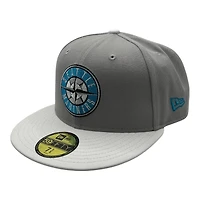 Seattle Mariners Gray with Teal New Era 59FIFTY Fitted Hat