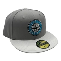 Seattle Mariners Gray with Teal New Era 59FIFTY Fitted Hat