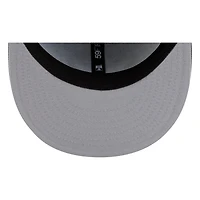 Seattle Mariners Black and Graphite Trident New Era 59FIFTY Fitted Hat