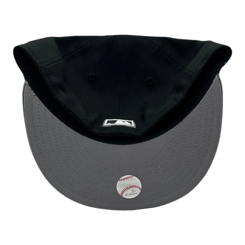 Seattle Mariners Black and Graphite Trident New Era 59FIFTY Fitted Hat