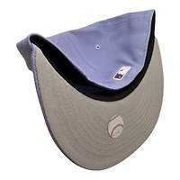 San Diego Padres Lavender 25 Years Patch Gray UV New Era 59FIFTY Fitted Hat