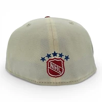 Quebec Nordiques Chrome Air Force Blue Leon the Lab Established 1979 Patch Grey UV New Era 59FIFTY Fitted Hat