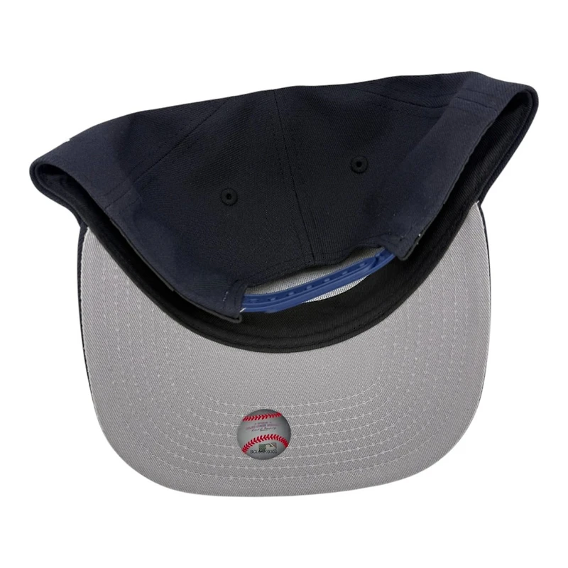 Los Angeles Dodgers Navy Back to Back Champions Patch Grey UV New Era 9FIFTY A-Frame Snapback Hat