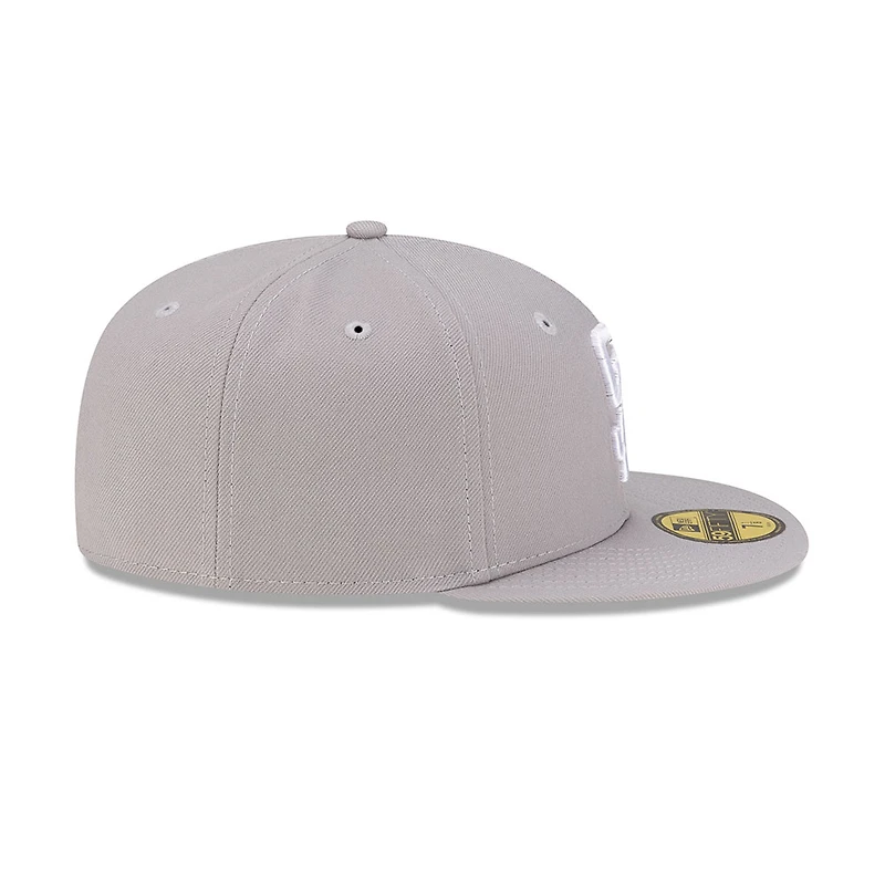 San Diego Padres Gray with White Logo UV New Era 59FIFTY Fitted Hat