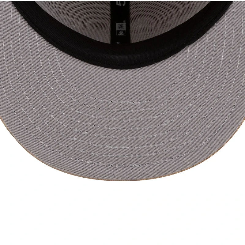 San Diego Padres Camel Brown with White Logo Gray UV New Era 59FIFTY Fitted Hat