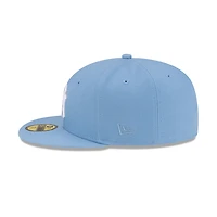 New York Yankees Sky Blue with White Logo Gray UV Era 59FIFTY Fitted Hat