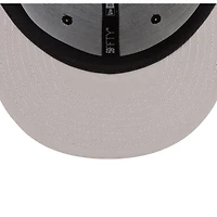 New York Yankees Black with Gold Logo Gray UV Era 59FIFTY Fitted Hat