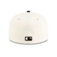 New York Yankees Chrome and Black 2Tone Gray UV Era 59FIFTY Fitted Hat