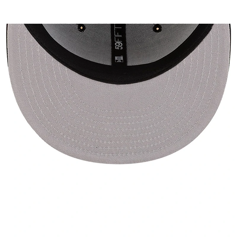 Mexico All Black with Red Inner Glow Outline Flag Side Patch Batterman Gray UV New Era 59FIFTY Fitted Hat