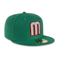 Mexico Kelly Green Flag Batterman Gray UV New Era 59FIFTY Fitted Hat