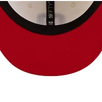 Mexico Chrome and Dark Green Flag Side Patch Batterman Red UV New Era 59FIFTY Fitted Hat