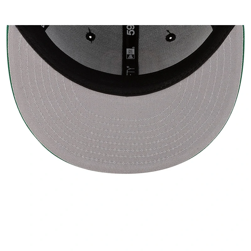 Mexico Black and Green Flag Side Patch Batterman Gray UV New Era 59FIFTY Fitted Hat