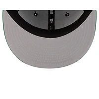 Mexico Black and Green Flag Side Patch Batterman Gray UV New Era 59FIFTY Fitted Hat