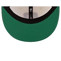 Mexico Chrome and Black 2Tone Red Outline Flag Side Patch Batterman Green UV New Era 59FIFTY Fitted Hat