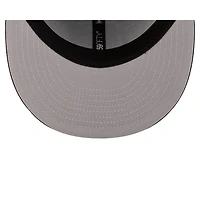 Mexico Graphite and Black with Rose Flag Patch Batterman Gray UV New Era 59FIFTY Fitted Hat