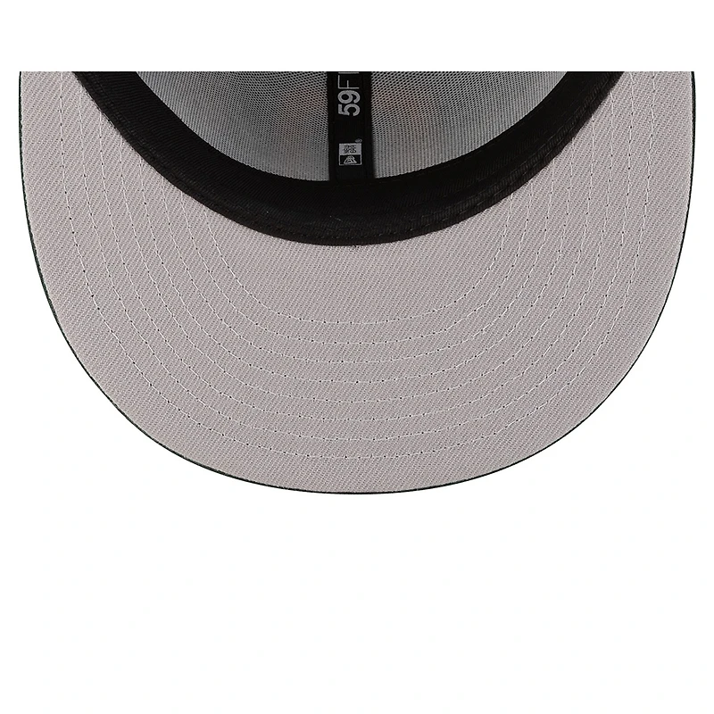 Mexico Dark Green with Flower M Logo Batterman Gray UV New Era 59FIFTY Fitted Hat