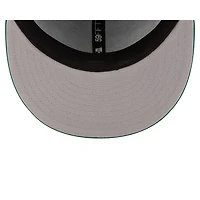 Mexico Green Wordmark Logo Flag Side Patch M Batterman Gray UV New Era 59FIFTY Fitted Hat