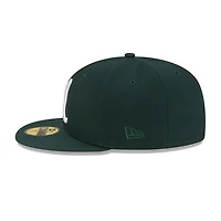 Mexico Dark Green Serie Del Caribe Flag Side Patch Batterman Gray UV New Era 59FIFTY Fitted Hat