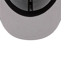 Los Angeles Dodgers Dark Green with White Logo Gray UV New Era 59FIFTY Fitted Hat