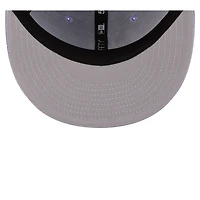 Los Angeles Dodgers Lavender Purple with White Logo Gray UV New Era 59FIFTY Fitted Hat