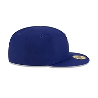 Los Angeles Dodgers Royal Blue Upside Down Logo Gray UV New Era 59FIFTY Fitted Hat
