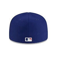 Los Angeles Dodgers Royal Blue Upside Down Logo Gray UV New Era 59FIFTY Fitted Hat