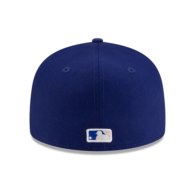 Los Angeles Dodgers Royal Blue with Pink Heart UV New Era 59FIFTY Fitted Hat