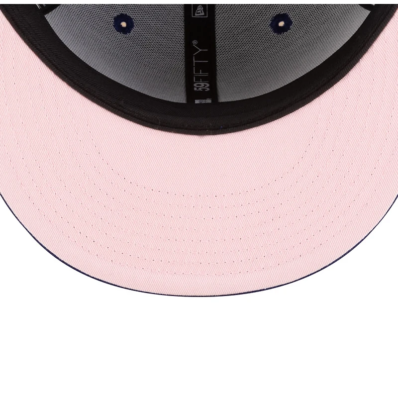 Los Angeles Dodgers Royal Blue with Pink Heart UV New Era 59FIFTY Fitted Hat