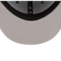 Los Angeles Dodgers Black and Walnut Brown 2Tone Gray UV New Era 59FIFTY Fitted Hat