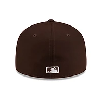 Chicago White Sox Burnt Wood Brown with Logo Gray UV New Era 59FIFTY Fitted Hat