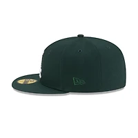 Chicago White Sox Dark Green with Logo Gray UV New Era 59FIFTY Fitted Hat