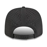 Utah Mammoth Black with Blue Logo Performance Roper New Era 9SEVENTY Stretch Snap